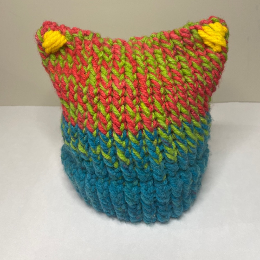 New** handmade infant cat toque hat - Picture 3 of 8